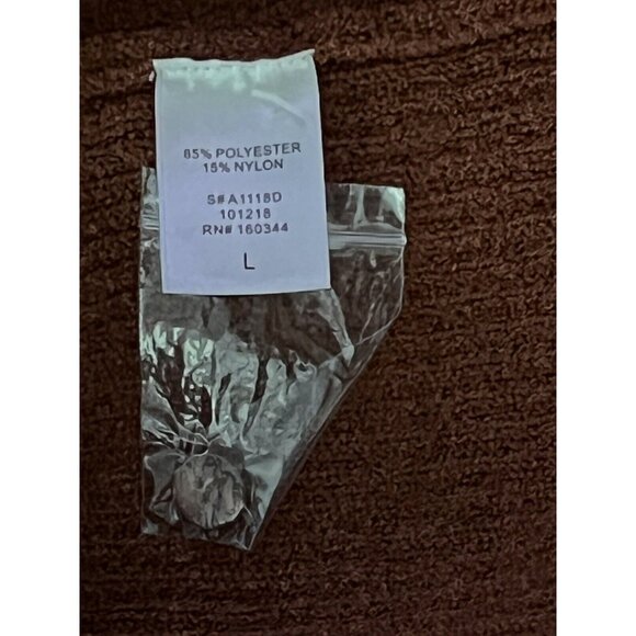 Novan Birdie Women's Cable Knit Cardigan Sweater/Mini Dress Size Large NWT - Picture 7 of 7